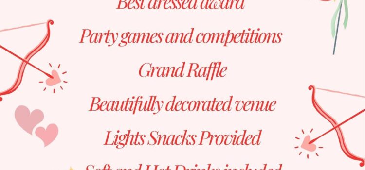 Valentines Masked Ball – 14th February