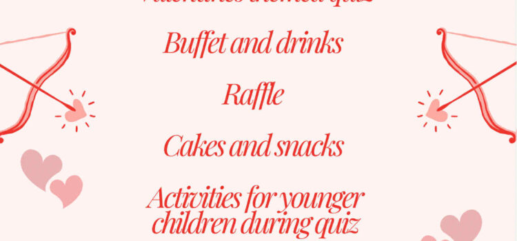 Valentines Dinner and Quiz – 21st February